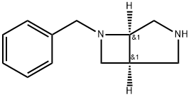 (1S,5R)-6-Benzyl-3,6-diazabicyclo[3.2.0]heptane 구조식 이미지