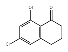 6-chloro-8-hydroxy-3,4-dihydronaphthalen-1(2H)-one Structure