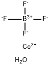 Cobalt(II) tetrafluoroborate xhydrate Structure