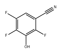 2,4,5-trifluoro-3-hydroxybenzonitrile Structure