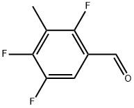 2,4,5-Trifluoro-3-methylbenzaldehyde Structure