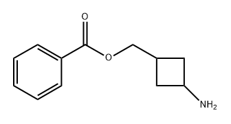 Cyclobutanemethanol, 3-amino-, 1-benzoate Structure