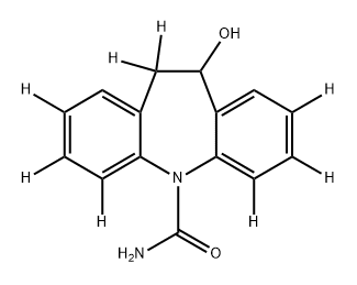 [2H8]-Licarbazepine Structure