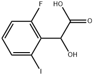 2-Fluoro-6-iodomandelic acid Structure