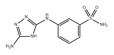 3-(5-Amino-1H-[1,2,4]triazol-3-ylamino)-benzenesulfonamide Structure