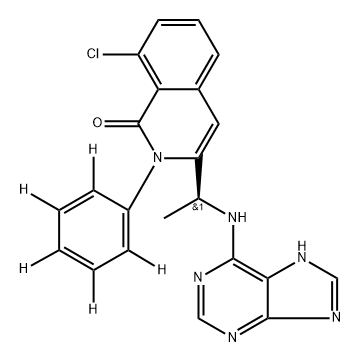 Duvelisib D5 Structure