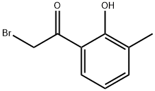 2-BROMO-2-HYDROXY-3-METHYLACETOPHENONE Structure