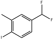 4-(Difluoromethyl)-1-iodo-2-methylbenzene Structure