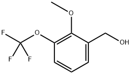 (2-methoxy-3-(trifluoromethoxy)phenyl)methanol Structure