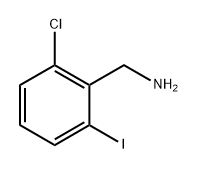 (2-chloro-6-iodophenyl)methanamine 구조식 이미지