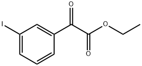 ethyl 2-(3-iodophenyl)-2-oxoacetate Structure