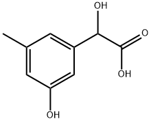 α,3-Dihydroxy-5-methylbenzeneacetic acid Structure