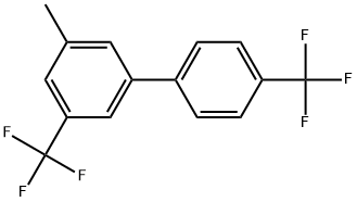 3-Methyl-4',5-bis(trifluoromethyl)-1,1'-biphenyl Structure