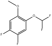 1-(difluoromethoxy)-4,5-difluoro-2-methoxybenzene Structure