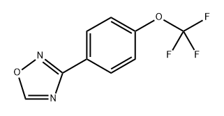 3-(4-(Trifluoromethoxy)phenyl)-1,2,4-oxadiazole Structure