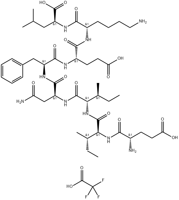 OVA-E1 peptide TFA 구조식 이미지