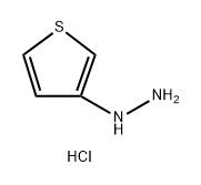 Hydrazine, 3-thienyl-, hydrochloride (1:1) Structure