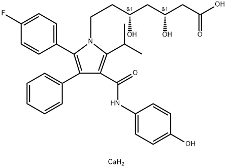 Atorvastatin 4-Hydroxy Calcium 구조식 이미지