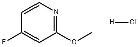 4-Fluoro-2-methoxypyridine hydrochloride Structure