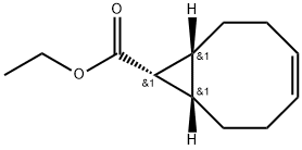 Ethyl (1α,8α,9β)-bicyclo[6.1.0]non-4-ene-9-carboxylate 구조식 이미지