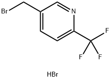 5-(Bromomethyl)-2-(trifluoromethyl)pyridine hydrobromide Structure