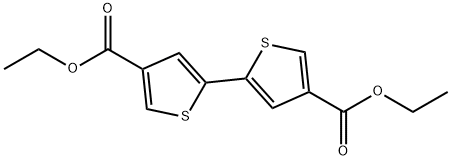 diethyl [2,2'-bithiophene]-4,4'-dicarboxylate Structure