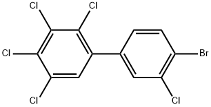 4'-Bromo-2,3,3',4,5-pentachloro-1,1'-biphenyl Structure