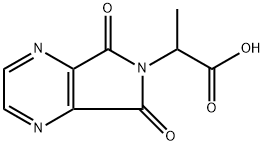 2-{5,7-dioxo-5H,6H,7H-pyrrolo[3,4-b]pyrazin-6-yl}p ropanoic acid Structure