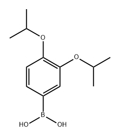 3,4-Bis(1-methylethoxy)phenylboronic acid Structure