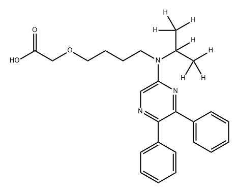 Selexipag metabolite ACT-333679 D7 Structure