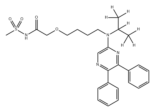 Selexipag-d7 Structure