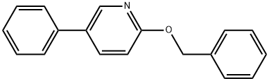 5-Phenyl-2-(phenylmethoxy)pyridine Structure