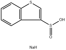 Sodium 1-benzothiophene-3-sulfinate Structure