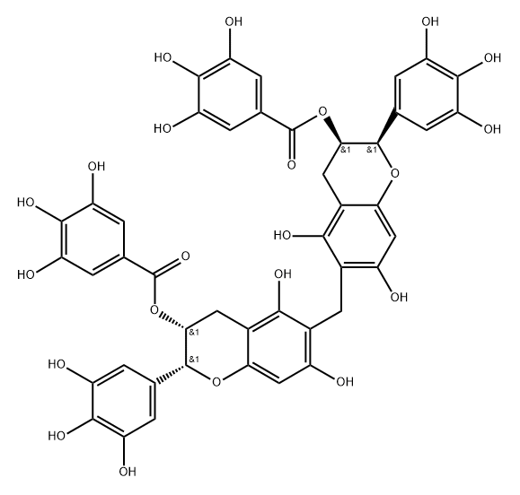 Oolonghomobisflavan C Structure