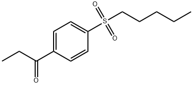 1-[4-(Pentylsulfonyl)phenyl]-1-propanone Structure