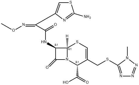 d3-isomer  Cefmenoxime impurity 구조식 이미지