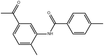 N-(5-Acetyl-2-methylphenyl)-4-methylbenzamide Structure