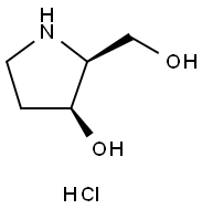 2-Pyrrolidinemethanol, 3-hydroxy-, hydrochloride (1:1), (2R,3R)-rel- Structure