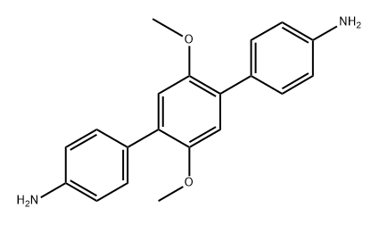 2',5'-dimethoxy-[1,1':4',1''-terphenyl]-4,4''-diamine Structure