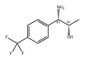 (1S,2S)-1-AMINO-1-[4-(TRIFLUOROMETHYL)PHENYL]PROPAN-2-OL 구조식 이미지