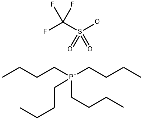 Phosphonium, tetrabutyl-, 1,1,1-trifluoromethanesulfonate (1:1) Structure