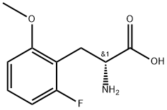 (2R)-2-amino-3-(2-fluoro-6-methoxyphenyl)propanoic acid Structure