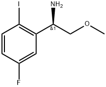 (1R)-1-(5-fluoro-2-iodophenyl)-2-methoxyethanamine Structure