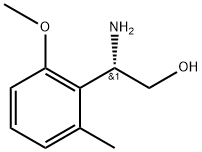 (2S)-2-amino-2-(2-methoxy-6-methylphenyl)ethan-1-ol 구조식 이미지