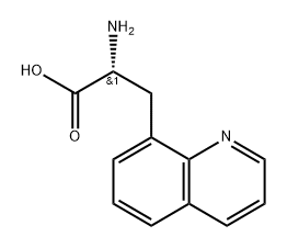 β-(8-Quinoyl)-D-alanine Structure