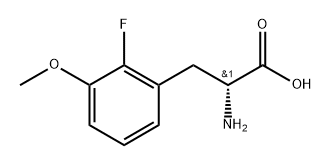 2-Fluoro-3-methoxy-D-phenylalanine Structure