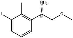 (S)-1-(3-iodo-2-methylphenyl)-2-methoxyethanamine Structure