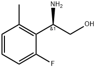 (2R)-2-amino-2-(2-fluoro-6-methylphenyl)ethan-1-ol Structure