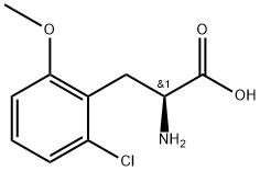 (2S)-2-amino-3-(2-chloro-6-methoxyphenyl)propanoic acid Structure