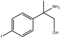 2-amino-2-(4-iodophenyl)propan-1-ol Structure